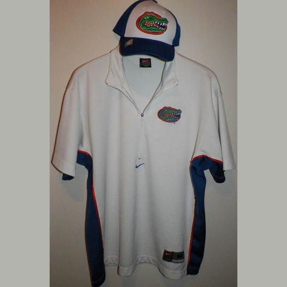 Men M Nike Florida Gators Shirt & Hat - Picture 1 of 8